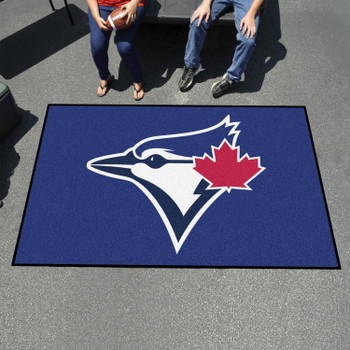 59.5" x 94.5" Toronto Blue Jays Blue Rectangle Ulti Mat