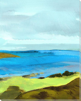 Waterscape I Wrapped Canvas Giclee Art Print Wall Art