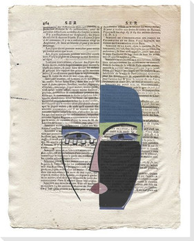 Moderne Wrapped Canvas Giclee Art Print Wall Art