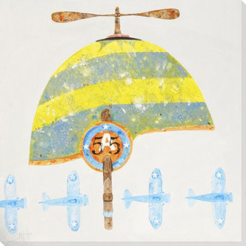 Cap No 55 Wrapped Canvas Giclee Art Print Wall Art