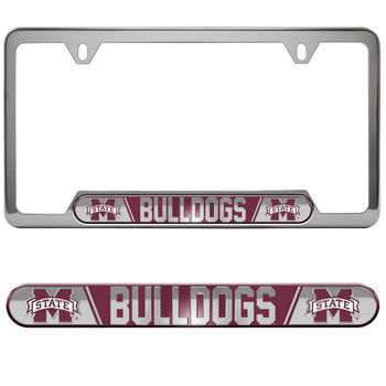 Mississippi State Bulldogs Embossed License Plate Frame