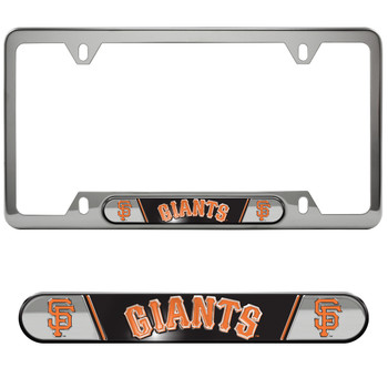 San Francisco Giants Embossed License Plate Frame