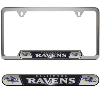 Baltimore Ravens Embossed License Plate Frame
