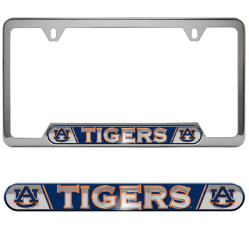 Auburn Tigers Embossed License Plate Frame