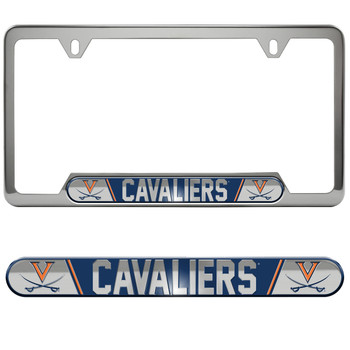 Virginia Cavaliers Embossed License Plate Frame