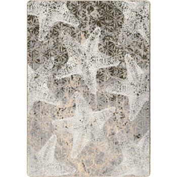 8' x 11' Stargazing Sandy Shore Rectangle Nylon Area Rug