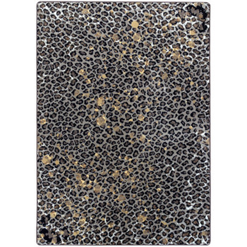 8' x 11' Wild Thing Golden Rectangle Nylon Area Rug