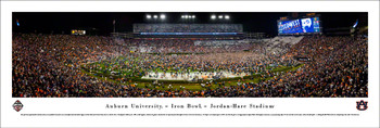Auburn Tigers Football 2017 Iron Bowl Panoramic Art Print