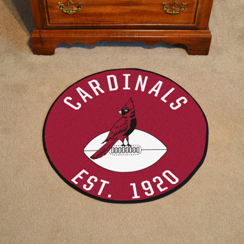 27 1976 St. Louis Cardinals Retro Logo Baseball Style Round Mat