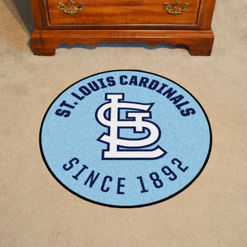 27" 1976 St. Louis Cardinals Retro Logo Roundel Round Mat