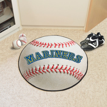 19 x 30 1989 Seattle Mariners Retro Logo Rectangle Starter Mat