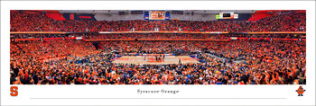 Syracuse Orange Basketball Panoramic Art Print