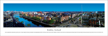 Dublin, Ireland Skyline Panoramic Art Print