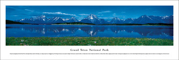 Grand Teton National Park Panoramic Art Print