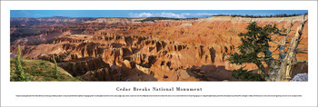 Cedar Breaks National Park Panoramic Art Print