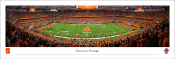 Syracuse Orange Football "Orange Out" Panoramic Art Print