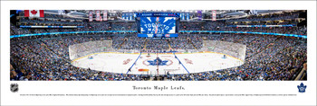 Toronto Maple Leafs Hockey Panoramic Art Print