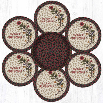 Plant Kindness Jute Trivets and Basket Holder by Susan Burd