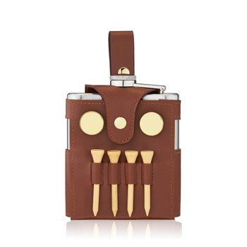 Golfer's Flask and Accessory Set by True