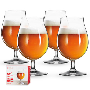 Spiegelau 15.5 oz Beer Tulip Glasses, Set of 4