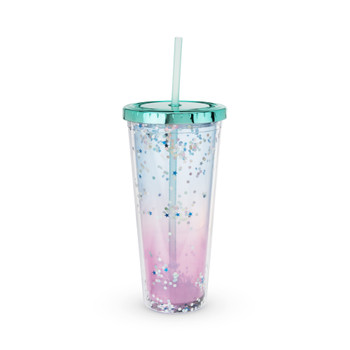 Mermaid Glitter Drink Tumbler by Blush