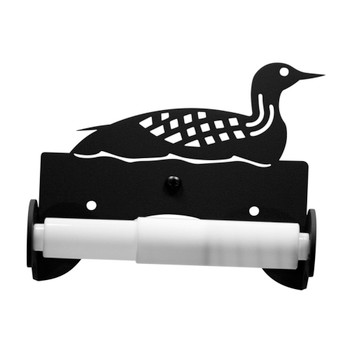Loon Metal Toilet Paper Holder with Roller