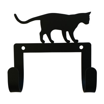Cat Leash and Collar Double Metal Wall Hook
