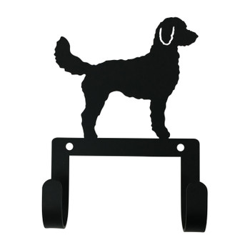 Doodle Dog Leash and Collar Double Metal Wall Hook