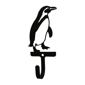 Penguin Small Metal Wall Hook