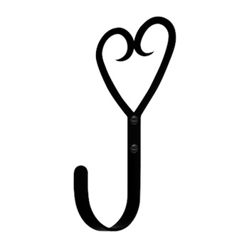 Heart Large Metal Wall Hook