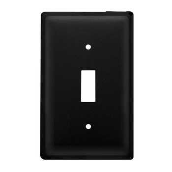 Plain Single Toggle Metal Switch Plate Cover