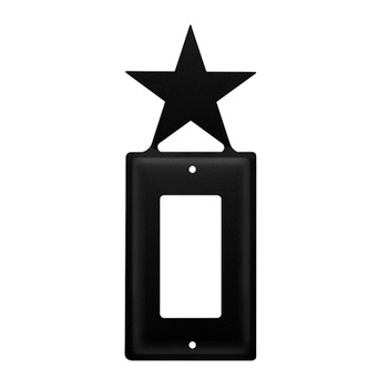 Star Single Rocker (GFCI) Metal Switch Plate Cover