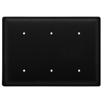 Plain Triple Blank Switch Plate Cover