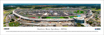 Charlotte Motor Speedway ROVAL Aerial Panoramic Art Print