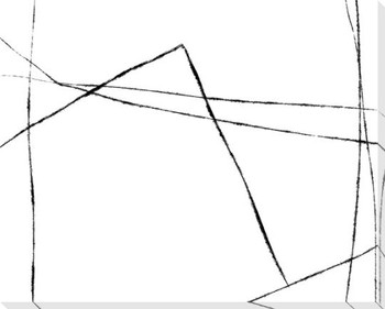 Lines 1 Wrapped Canvas Giclee Art Print Wall Art