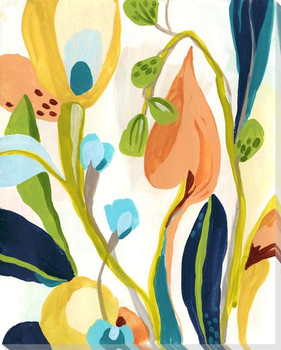 Jungle Jewels I Wrapped Canvas Giclee Art Print Wall Art