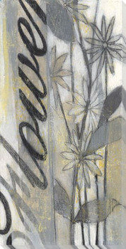 Beautiful Flowers I Wrapped Canvas Giclee Print Wall Art