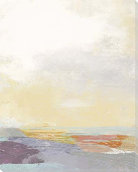 Pastel Seas Wrapped Canvas Giclee Art Print Wall Art