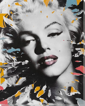 Stir Marilyn Monroe Wrapped Canvas Giclee Art Print Wall Art
