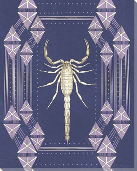 Scorpio Wrapped Canvas Giclee Art Print Wall Art