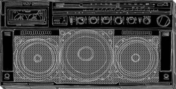 Super Deck BXX Wrapped Canvas Giclee Print Wall Art