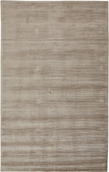 2' x 3' Tan Ivory & Taupe Hand Woven Area Rug