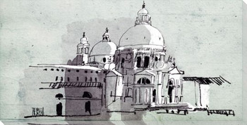 Santa Maria della Salute Wrapped Canvas Giclee Print Wall Art