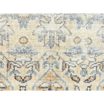 2' x 3' Gray Moroccan Machine Tufted Area Rug with UV Protection