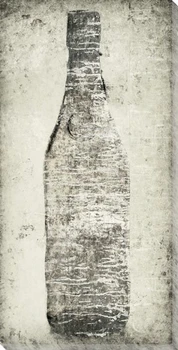 Solo Bottle Wrapped Canvas Giclee Art Print Wall Art