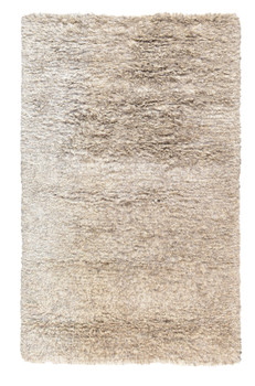 2' x 3' Tan Hand Woven Area Rug