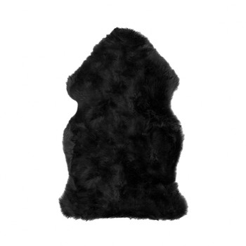 2' x 3' Black Animal Print Area Rug