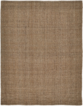 2' x 3' Brown Hand Woven Area Rug