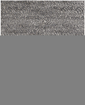 2' x 3' Gray Taupe and Ivory Abstract Power Loom Stain Resistant Area Rug
