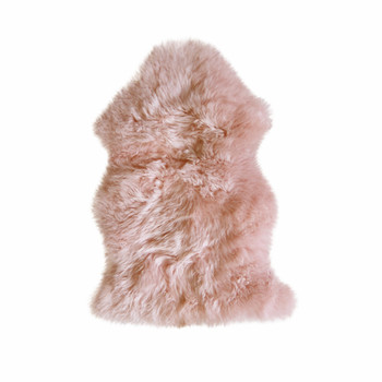 24" x 36" Pink Single Sheepskin - Area Rug